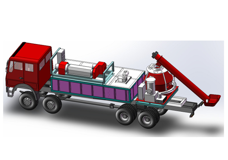 Сепаратор буровых растворов без разливов